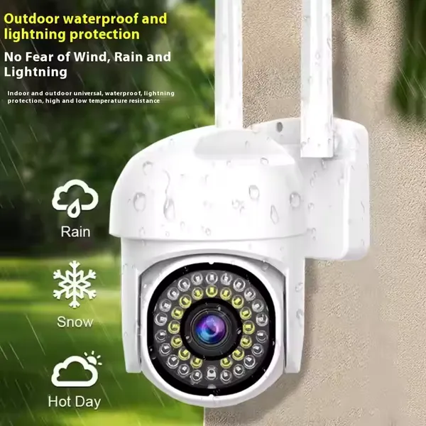 Cloudbirds V360Pro 4G/Wi-Fi アラームカメラ - 36個のLED、防水、クラウドストレージ、カスタムロゴ付き