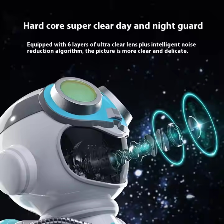 מצלמת עין חתול Cloudbirds v360pro - 3 מגה פיקסל HD, חיישן רעש נמוך ואחסון ענן