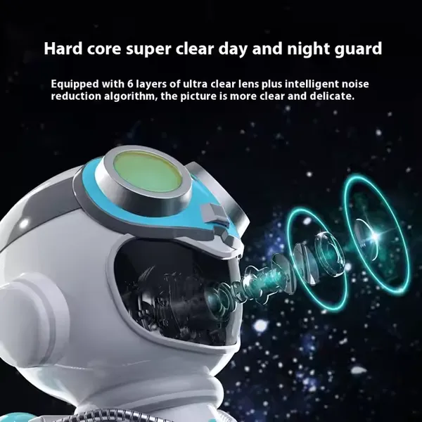 מצלמת עין חתול Cloudbirds v360pro - 3 מגה פיקסל HD, חיישן רעש נמוך ואחסון ענן