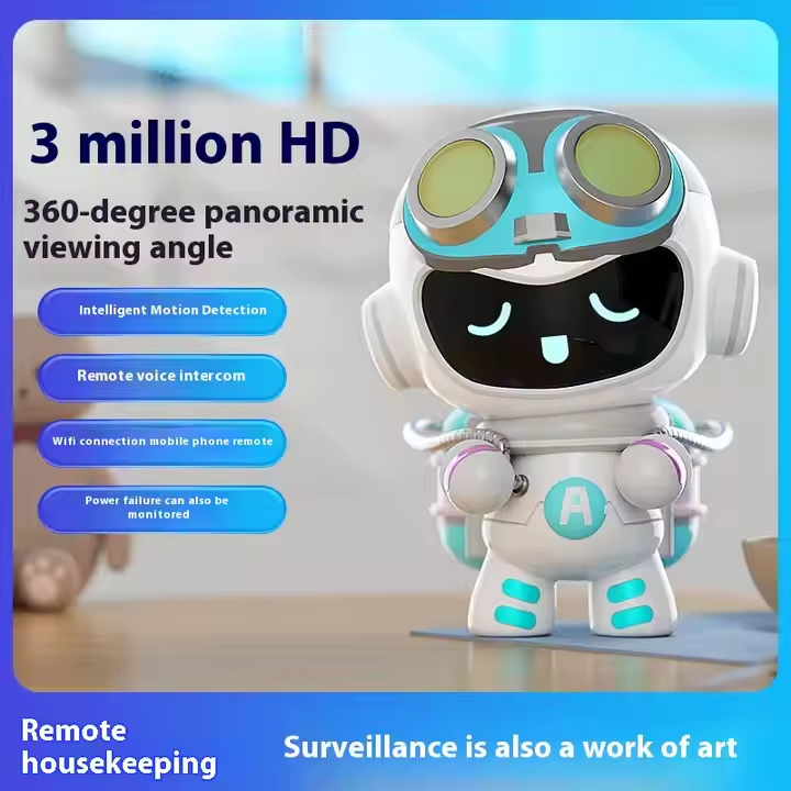 מצלמת עין חתול Cloudbirds v360pro - 3 מגה פיקסל HD, חיישן רעש נמוך ואחסון ענן