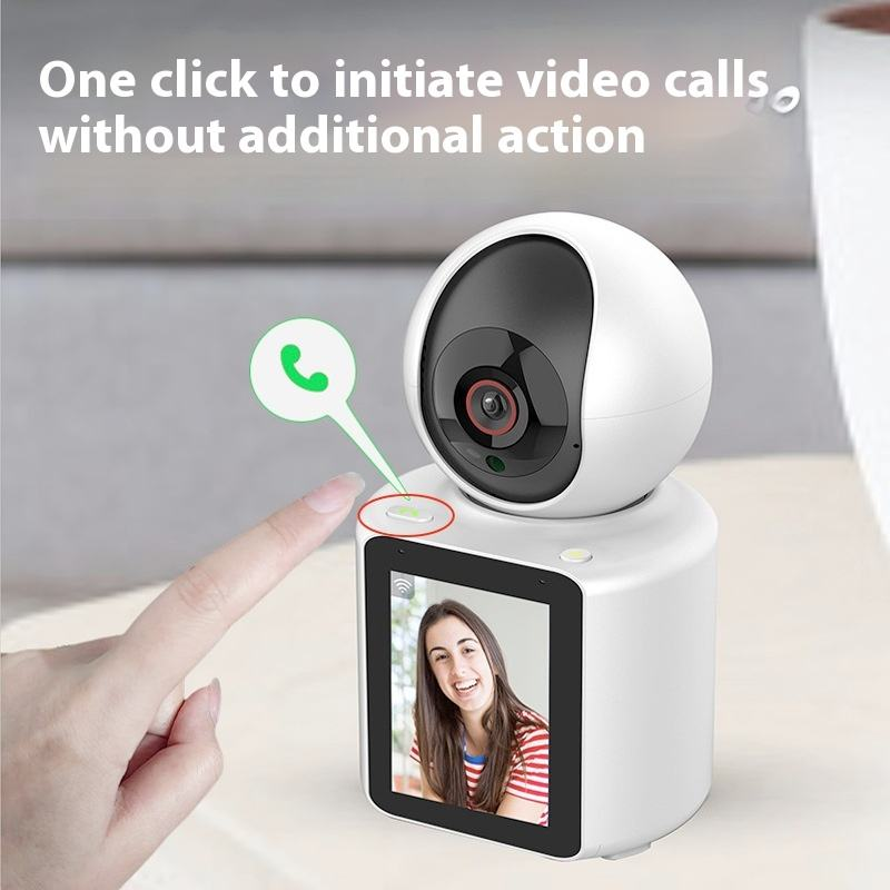 Камера Cloudbirds V360Pro Wi-Fi — вызов одним нажатием, ночное видение с вращением на 360°