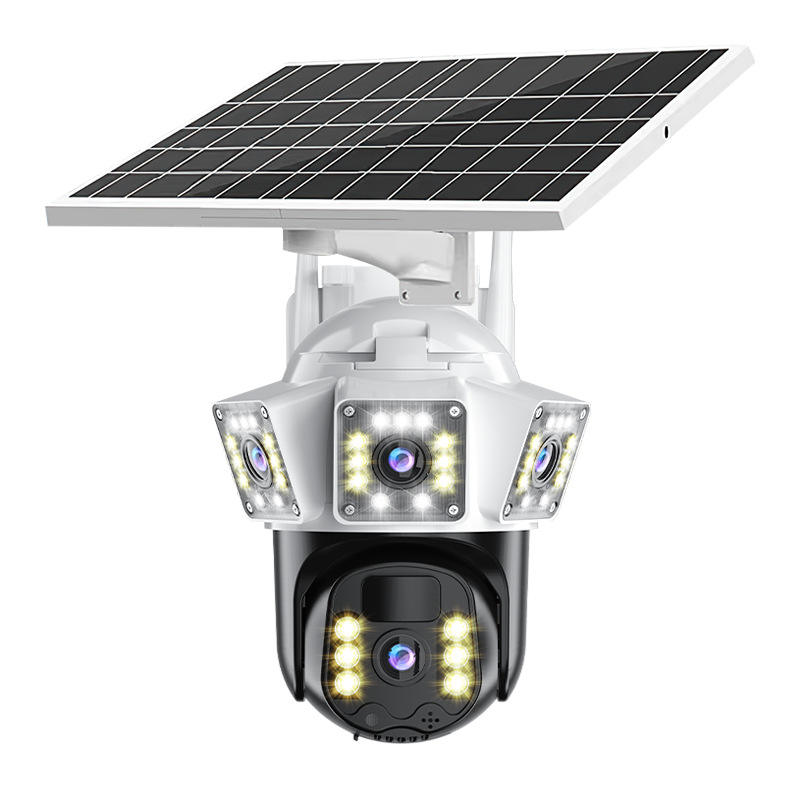 Уличная камера Cloudbirds V360Pro — с питанием от солнечной батареи, 3 HD-экрана, водонепроницаемая