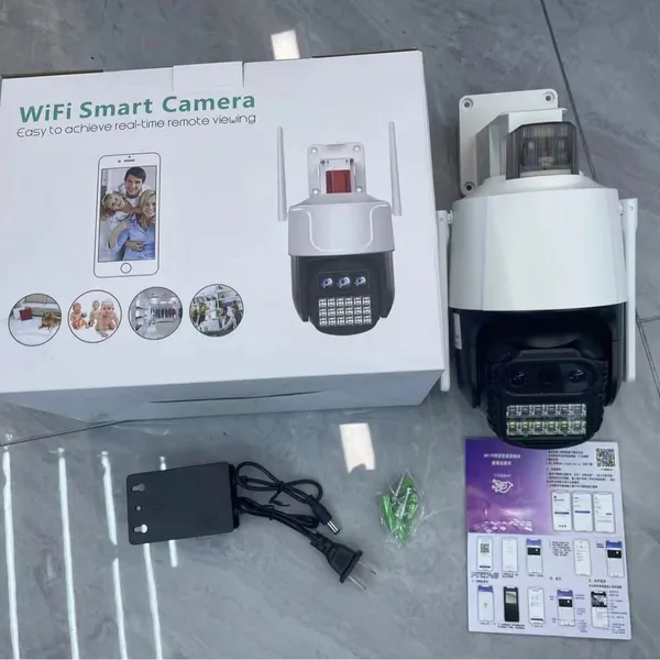 Двойная камера Cloudbirds V360Pro с подвесом — безопасность Wi-Fi в музее/на горнолыжном курорте