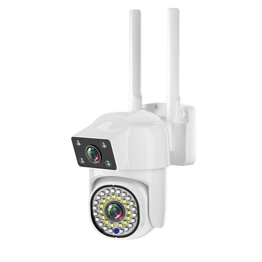 Cloudbirds V360pro PTZ IP Camera - 360° Dual Lens, Auto Tracking, Waterproof