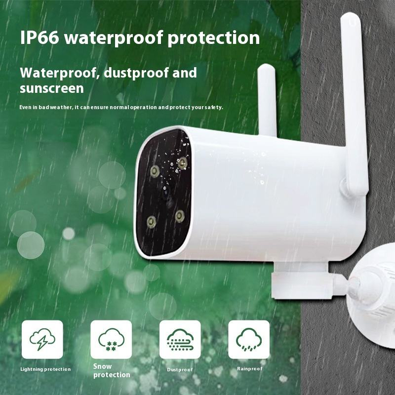 Уличная камера Cloudbirds V360Pro 4G/Wi-Fi — водонепроницаемая IP66, двойное вращение, облачное хранилище