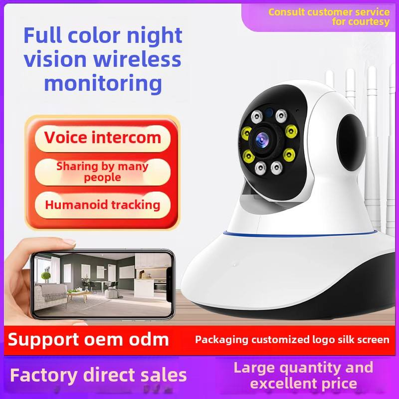 Шаровидная камера Cloudbirds V360Pro 5 Мп — панорамная съемка 1080p, ночное видение, сильный сигнал