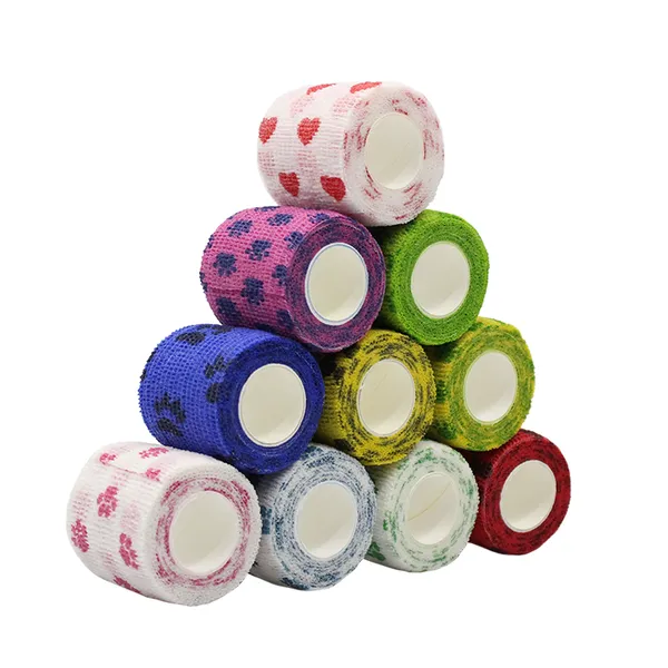 Vet Elastic Bandage Printed Design, Patterned