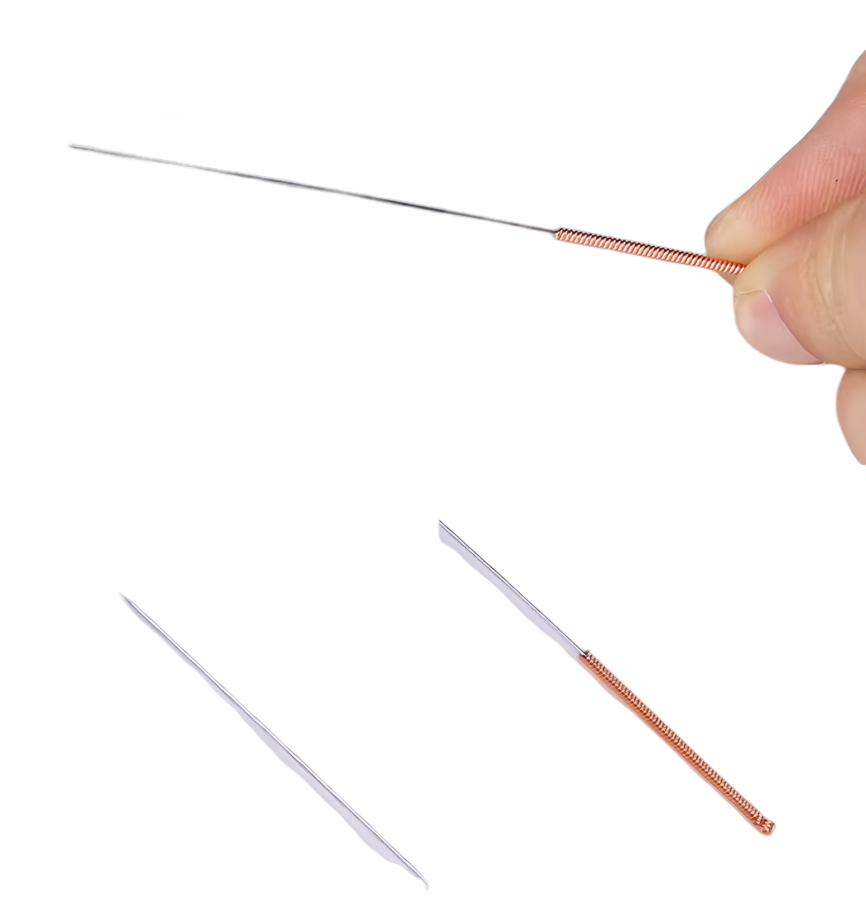 Sterilized Acupuncture Needle 304 Stainless steel Copper handle needle