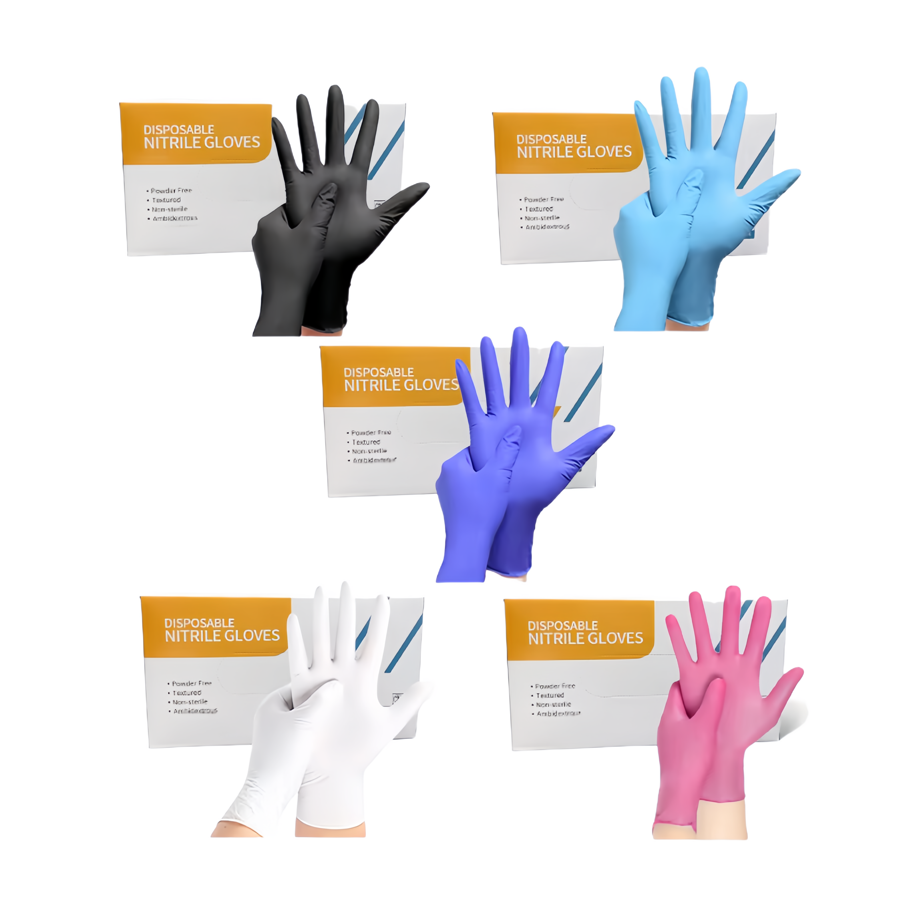 PF Nitrile Exam Medical Gloves