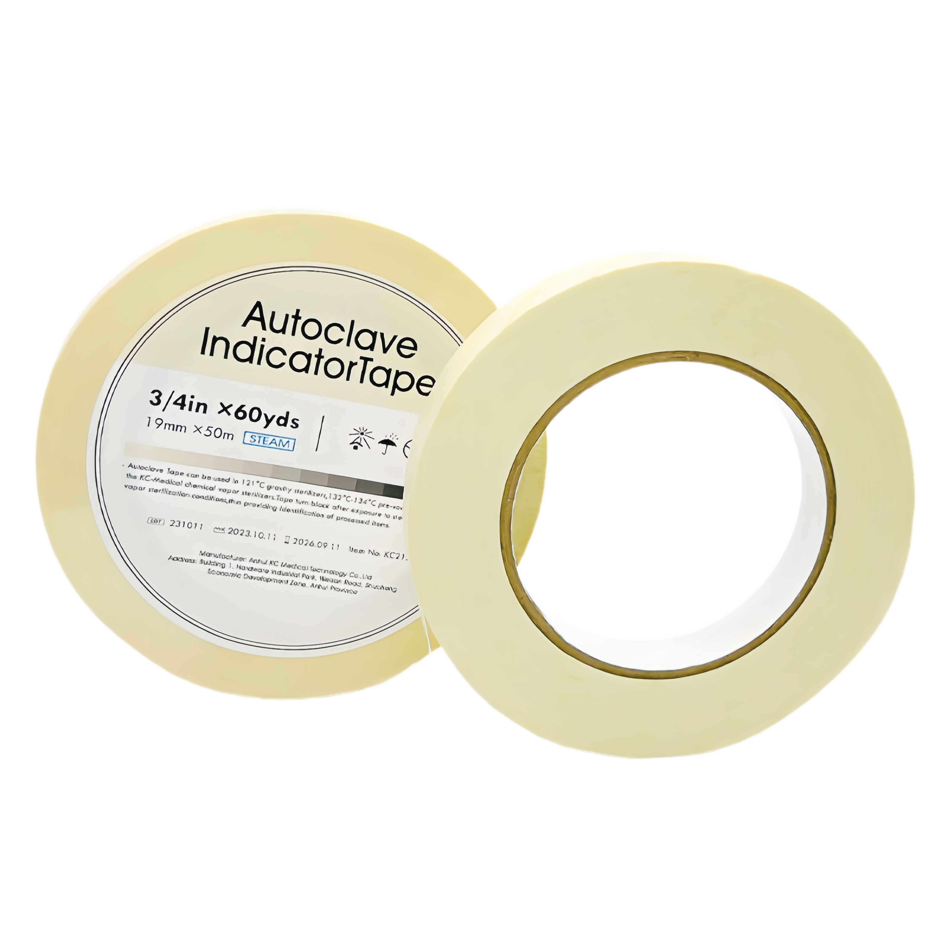 Steam Sterilization Indicator Strips