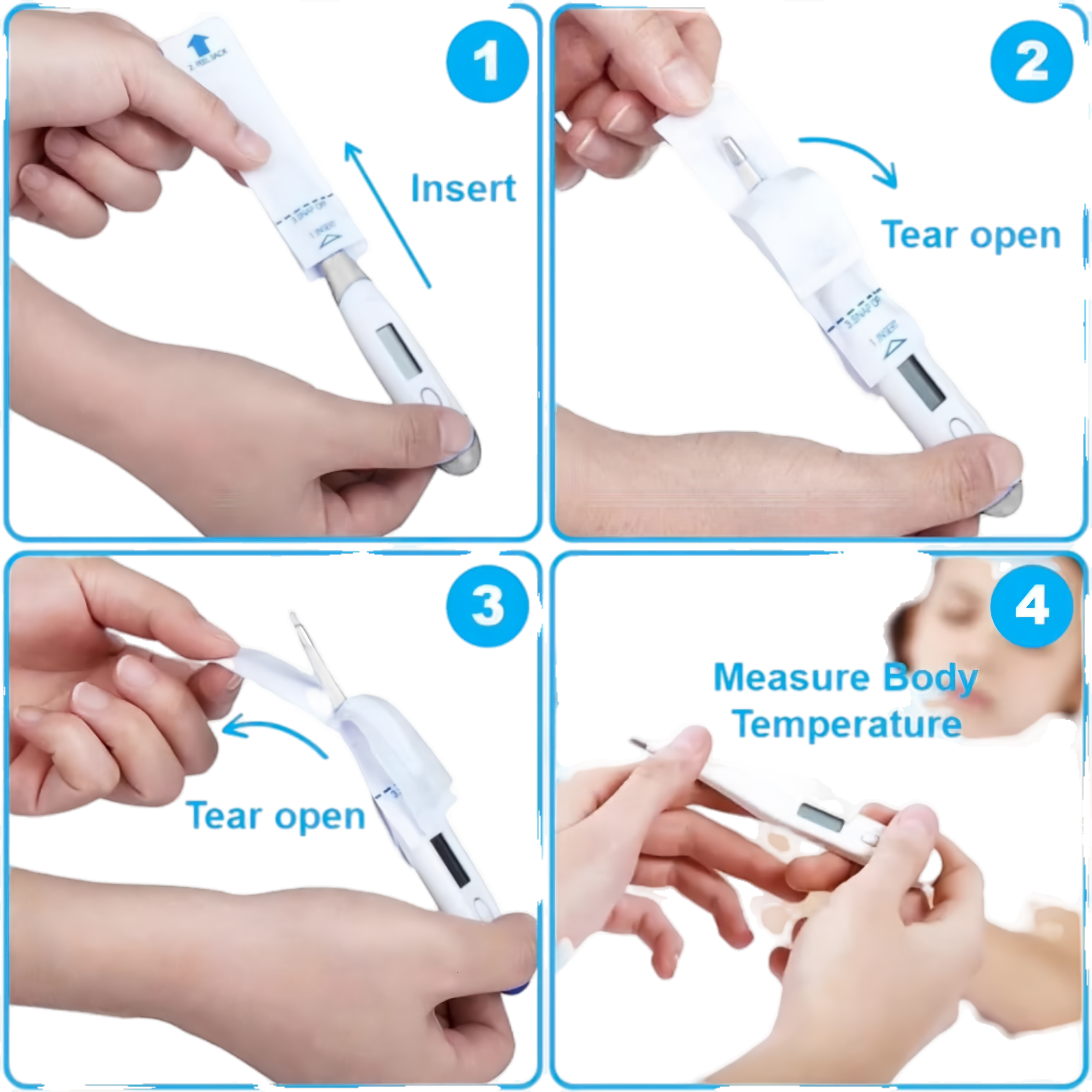 Cover Of Flexible Tip Digital Thermometer
