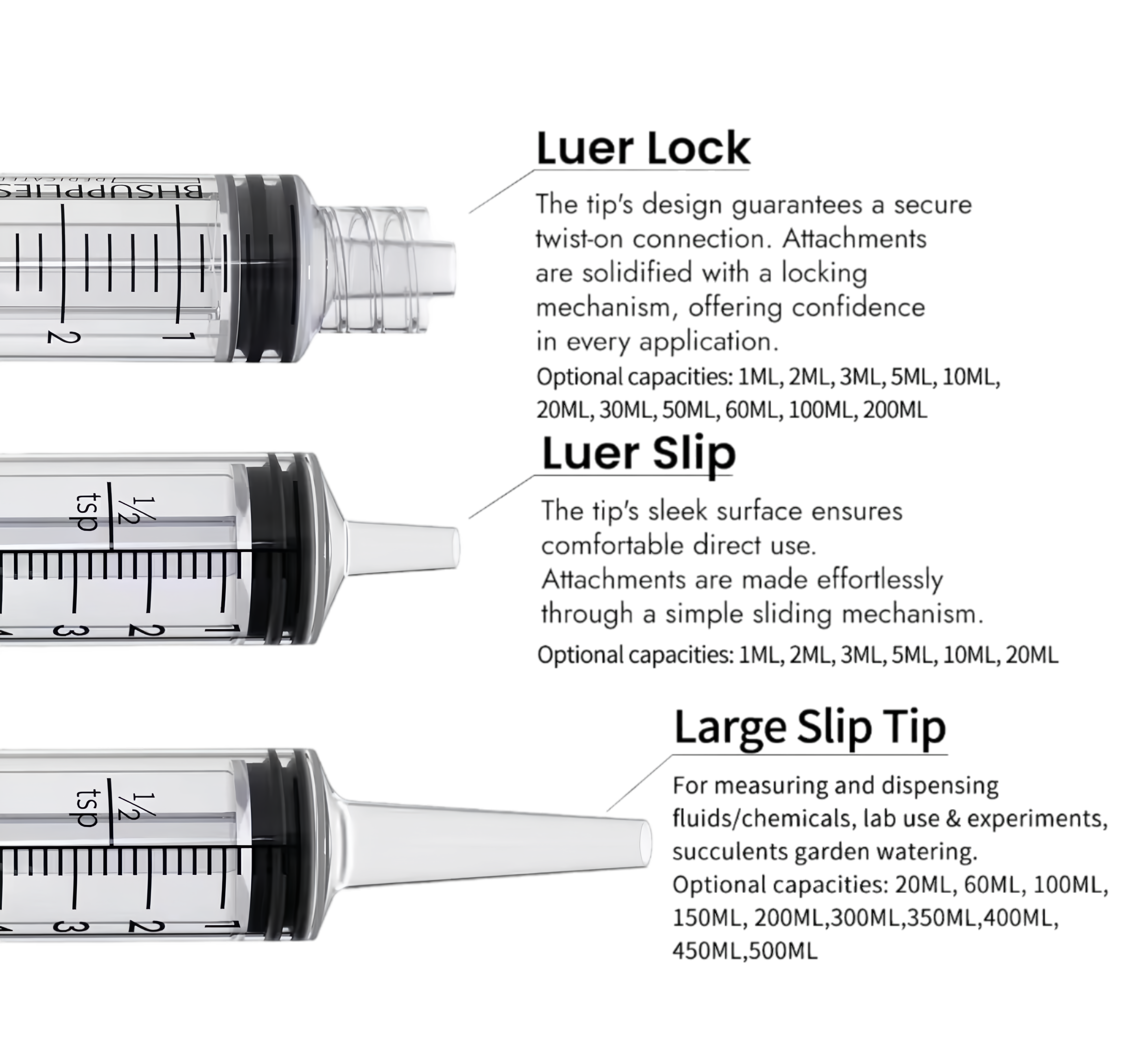 Sterile Syringe (Needle-Free)