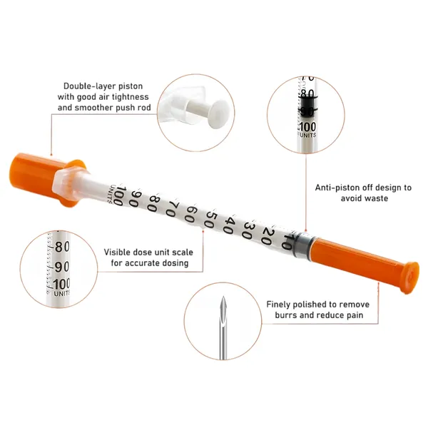 Disposable Insulin Syringes