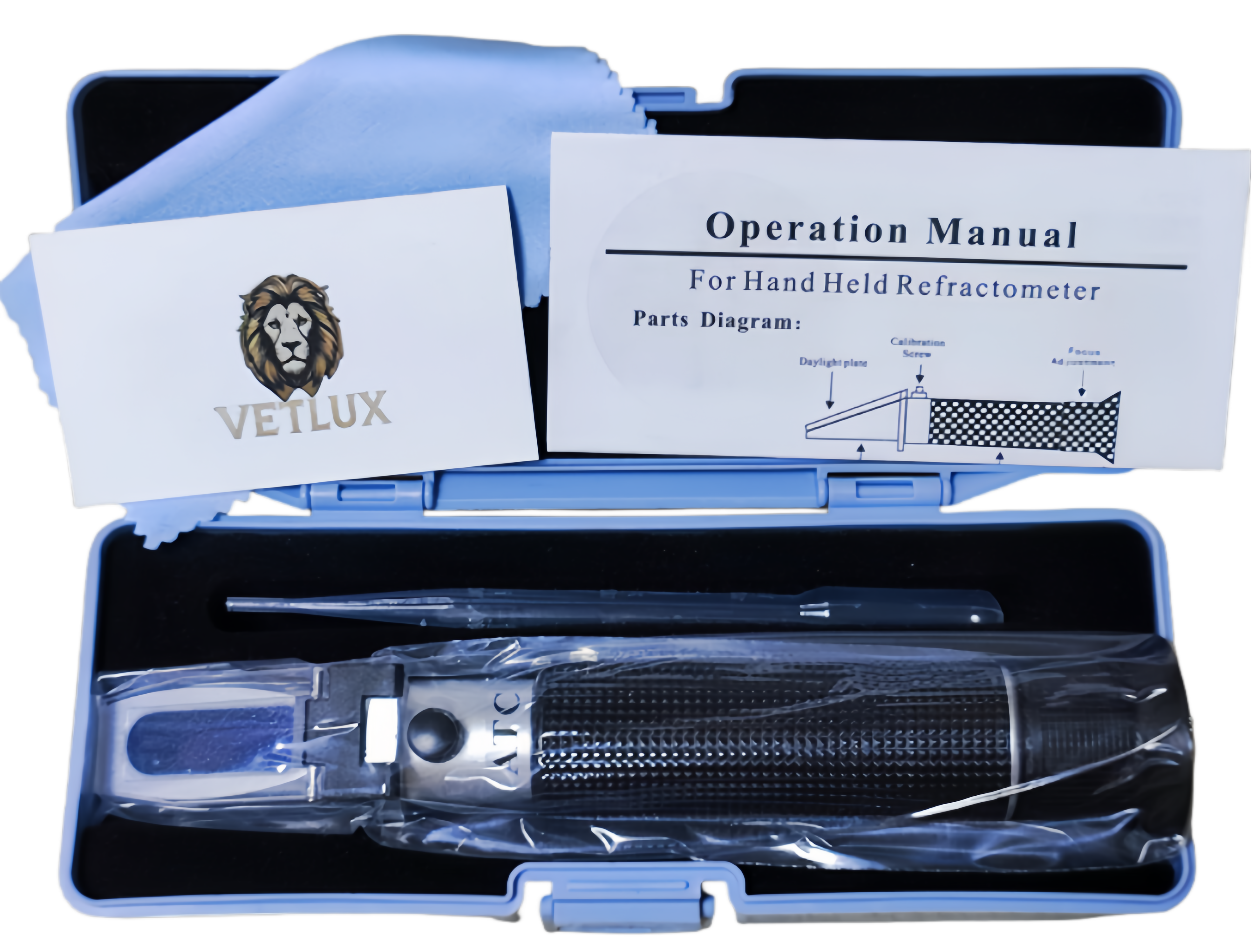 VET 4-in-1 Professional Refractometer