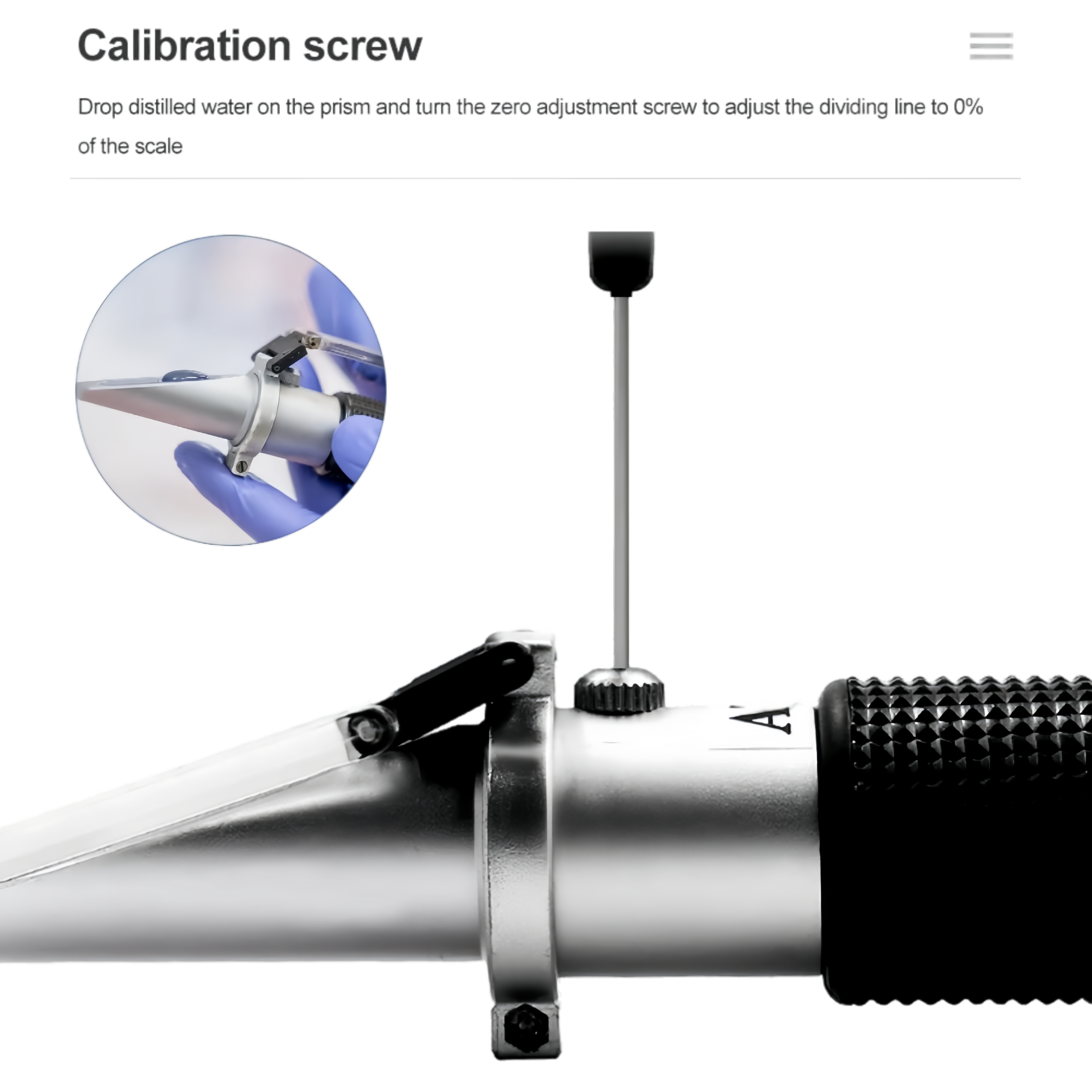 VET 4-in-1 Professional Refractometer