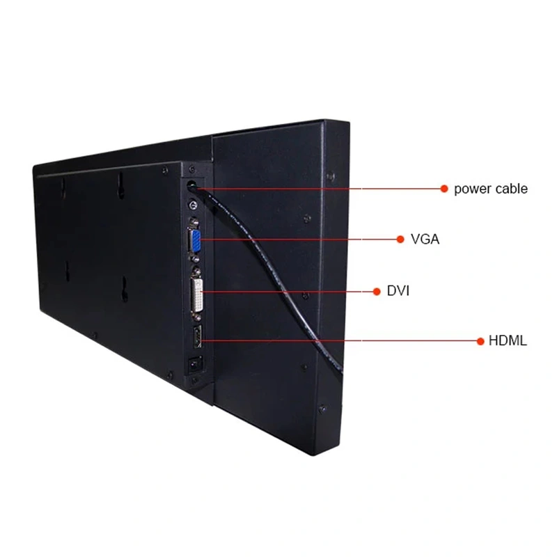 Stretched Bar LCD Advertising Display