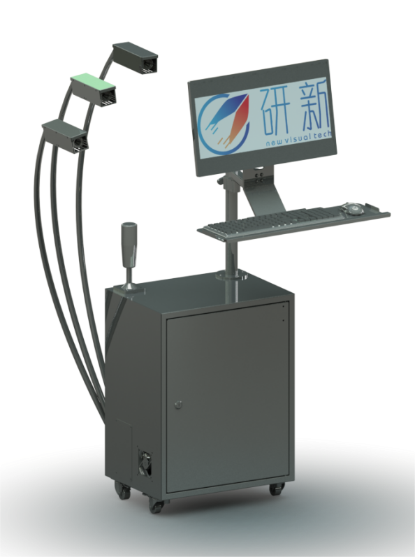 Multi-head inkjet visual inspection machine