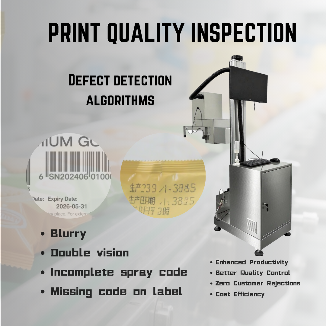 Automate quality control inspect labels, prints, and codes on your production line.