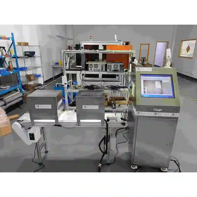 máquina de detección de inyección de tinta de etiquetas, inspección por visión