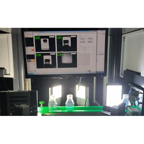 bottle cap and level inspection