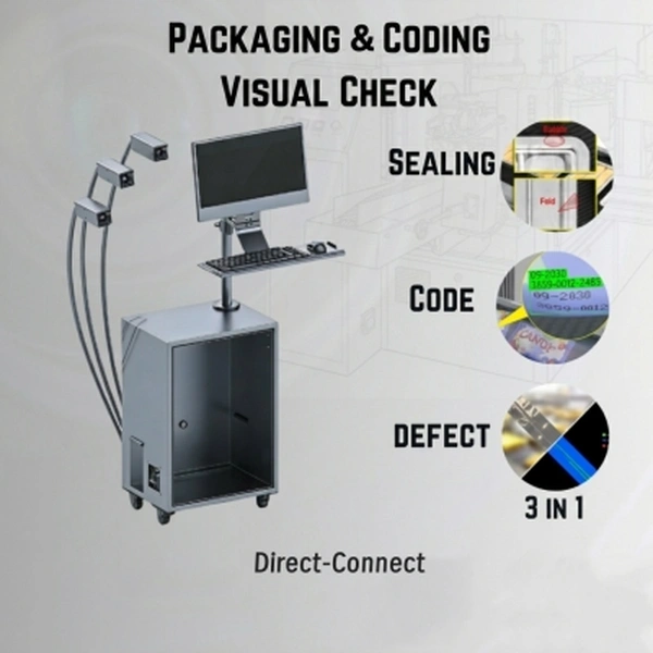 3-in-1 Packaging Vision Inspection System | Sealing, Coding & Entrapment Detection