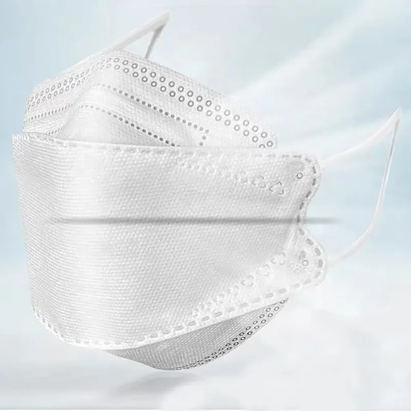 4 Layer fish KF94 Disposable facemask kf 94 mask face