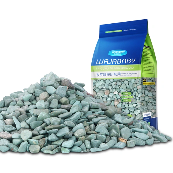 Fish tank landscaping decoration colorful stones lake water stones