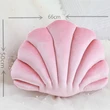 Skin Friendly Dutch Velvet Sea Shell Shape Pillow Cushion for Sofa 