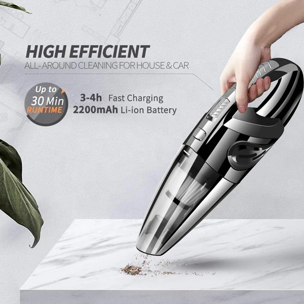 Wireless Vacuum Cleaner,Wet&Dry Use Dust Collector Buster Low Noise