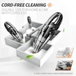 Wireless Vacuum Cleaner,Wet&Dry Use Dust Collector Buster Low Noise