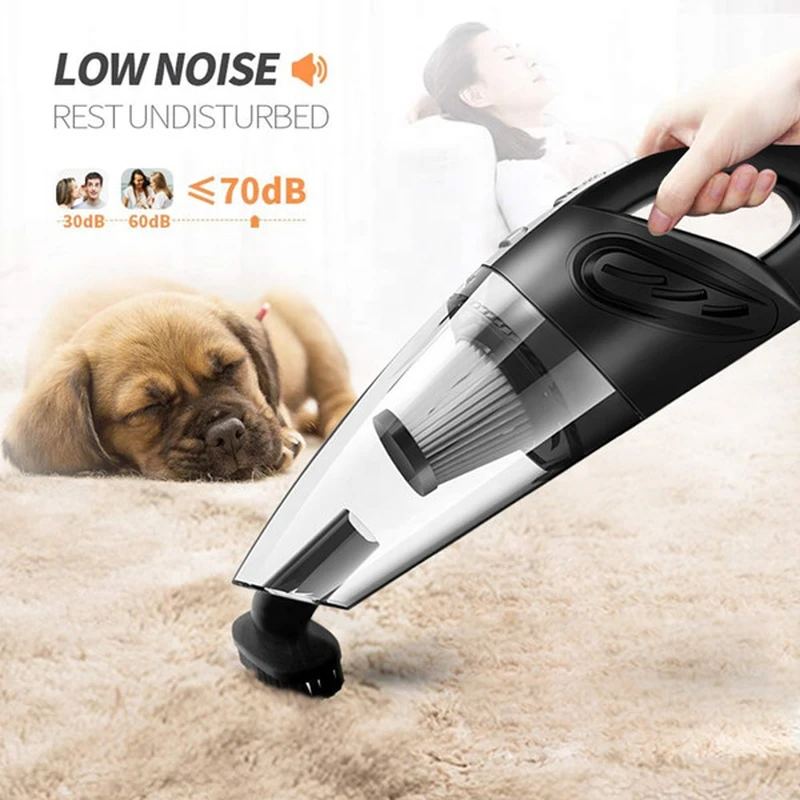 Wireless Vacuum Cleaner,Wet&Dry Use Dust Collector Buster Low Noise