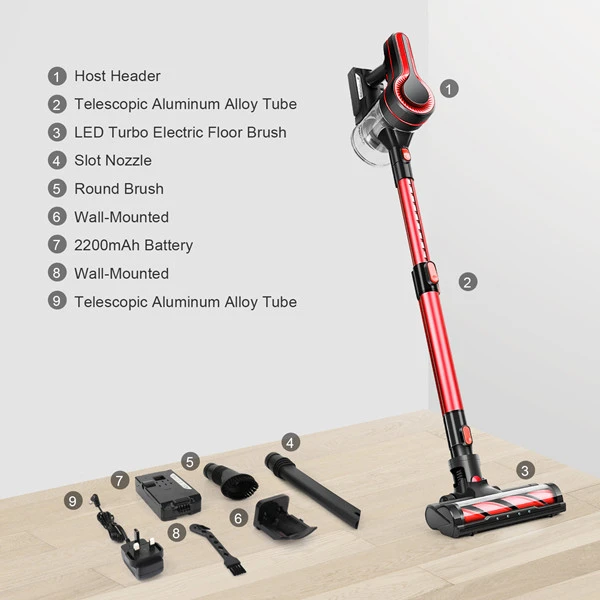  Handhold Cordless Vacuum Cleaner,  60min working time
