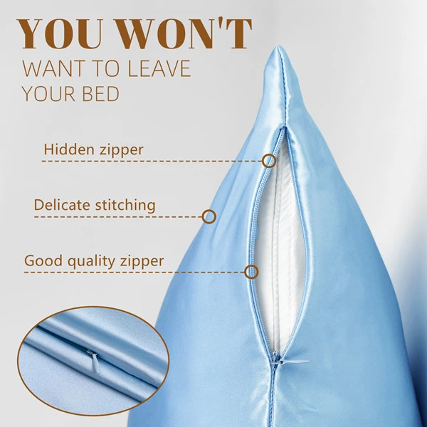 Wholesale Luxury Double Side 100% Silk pillow case  