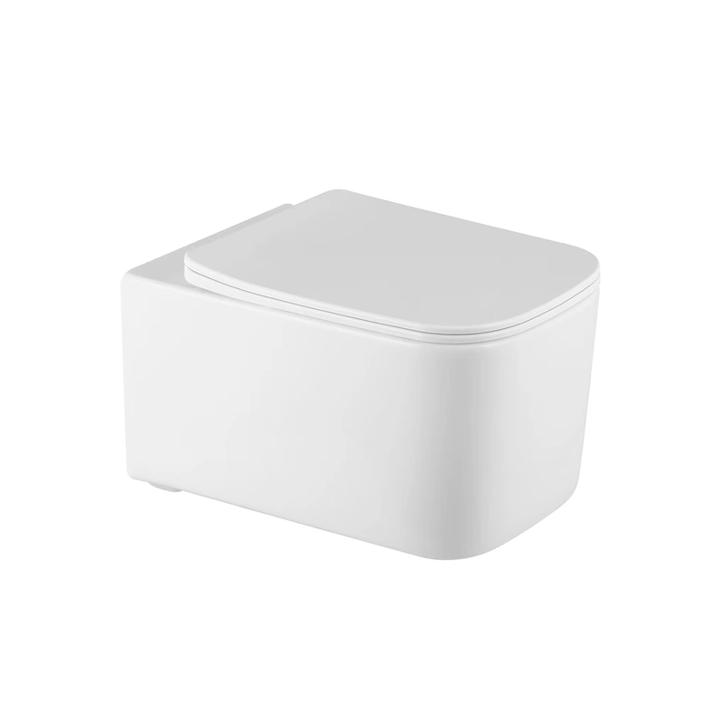 sanitary ware ceramic rimless wall hung toilet wall mounted wc