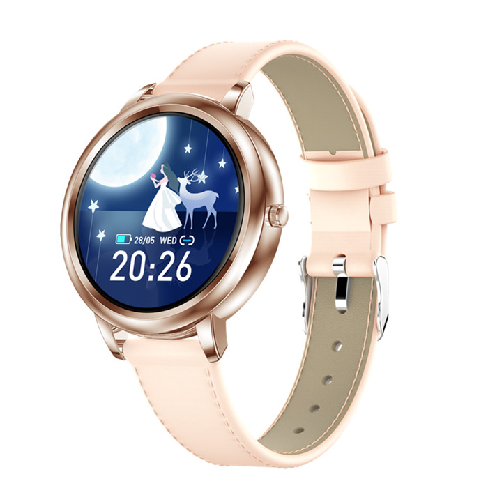 Ladies Watches 1.09 Inch  Smartwatch DIY Dials Lightweight Watch MK20