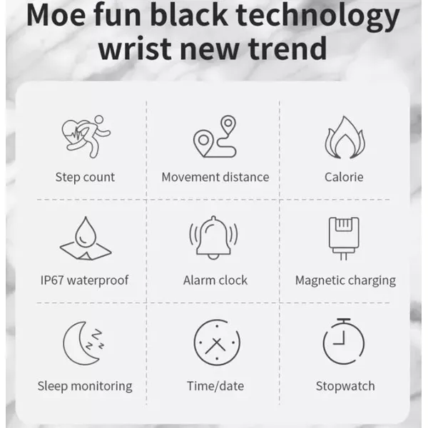 Ladies Watches 1.09 Inch  Smartwatch DIY Dials Lightweight Watch MK20