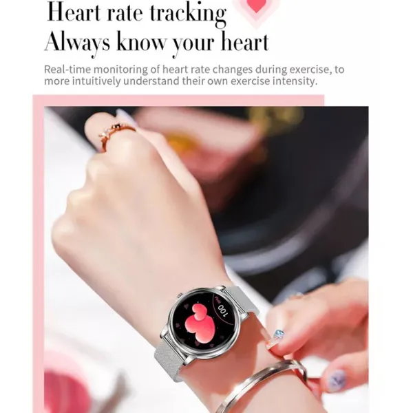 Ladies Watches 1.09 Inch  Smartwatch DIY Dials Lightweight Watch MK20