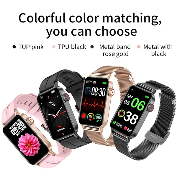 New Smart Watches Ladies Smart Watch F45 1.47 Inch Screen Heart Rate Reloj Inteligente Smart Bracelet