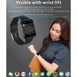 Ladies Body Temperature Watches With Flashlight Blood Pressure Android Weather Heart Rate Monitor Smart Watch Q9pro