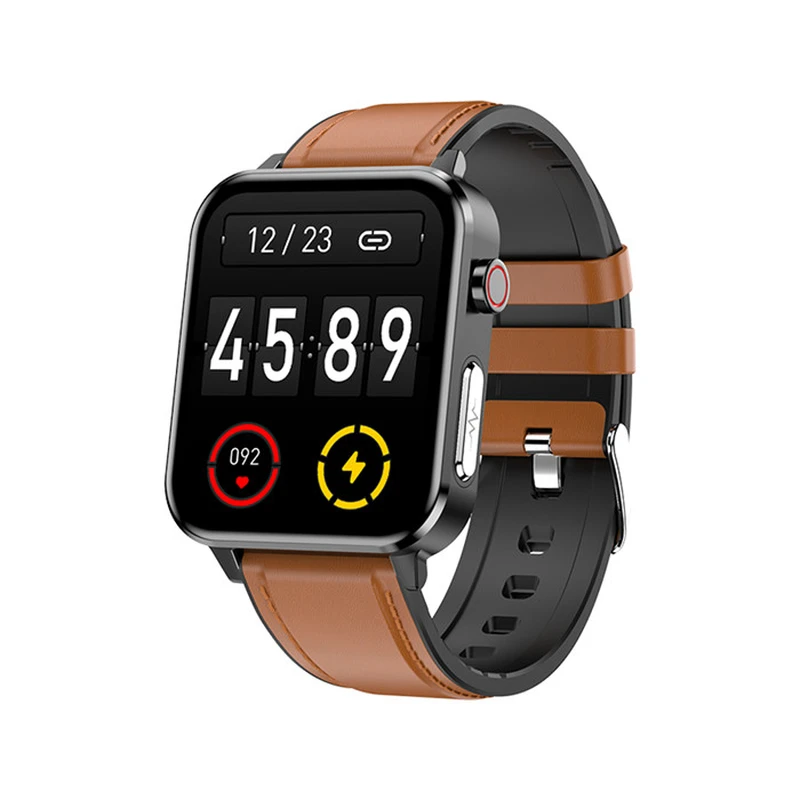 E86 Ip68 Waterproof Smart Watch Bracelet Fitness Tracker Body Temperature Ecg Heart Rate Watch Sdk Api Free