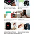 E86 Ip68 Waterproof Smart Watch Bracelet Fitness Tracker Body Temperature Ecg Heart Rate Watch Sdk Api Free
