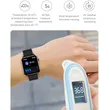 E86 Ip68 Waterproof Smart Watch Bracelet Fitness Tracker Body Temperature Ecg Heart Rate Watch Sdk Api Free