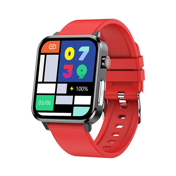 E86 Ip68 Waterproof Smart Watch Bracelet Fitness Tracker Body Temperature Ecg Heart Rate Watch Sdk Api Free