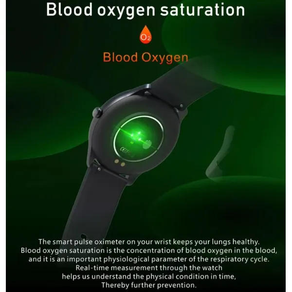 1.28 Inch Body Temperature Fitness Tracker Reloj Watch Heart Rate Monitor Smartwatch Q21 Sport Smart Watches