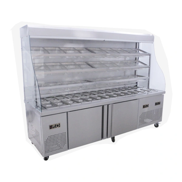 open fruit and vegetable chiller,MORI display chiller 