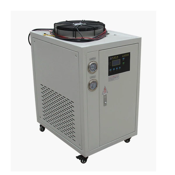 Enfriador de agua que enfría agua y líquido de glicol a una temperatura de 3 ℃  