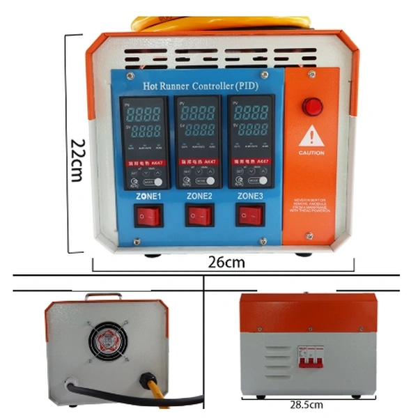 Mold hot runner temperature controller use for plastic machine