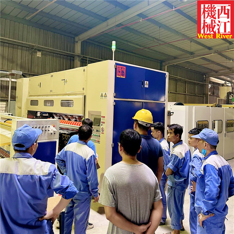 WEST RIVER provide total corrugated machine operation training for our users