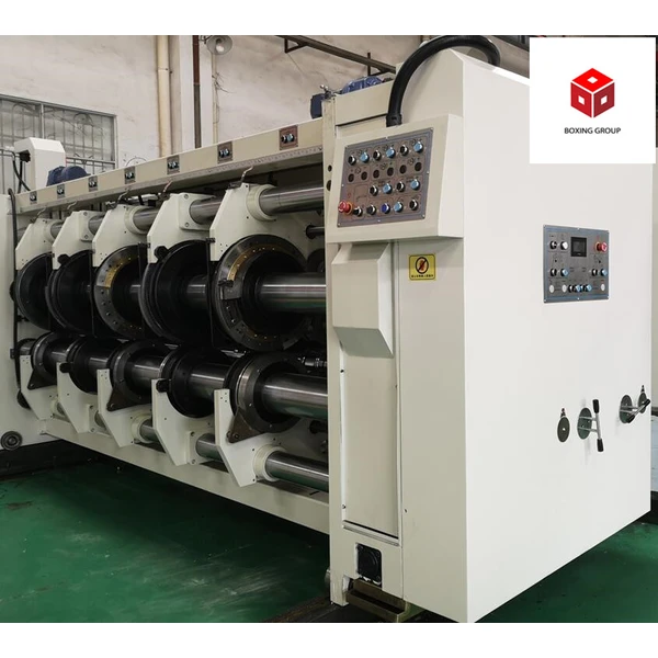 Flexo four color printing machine, flexo printer, inline printer