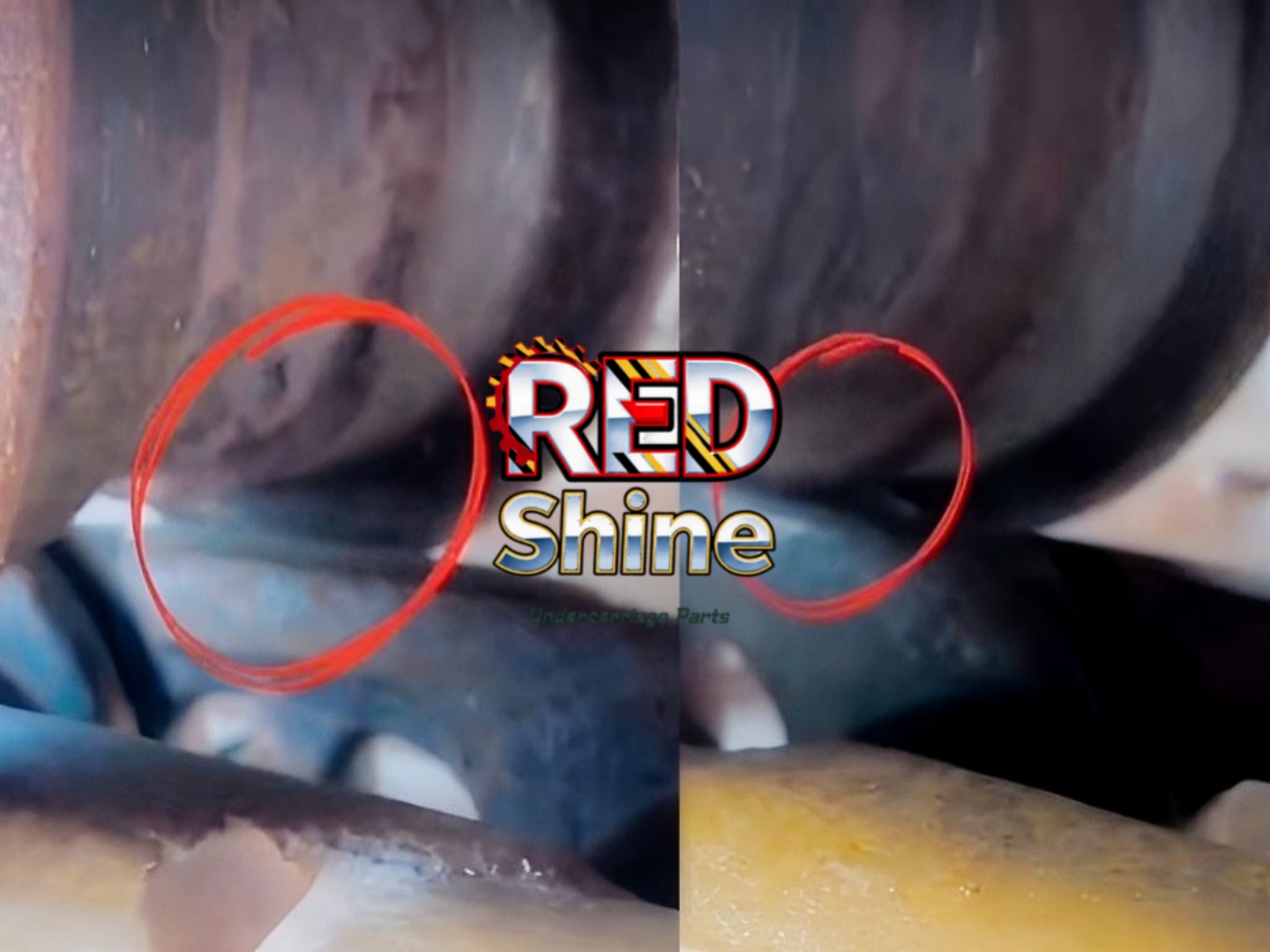 Track roller dimension affect undercarriage parts whole system performance